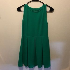 Green dress